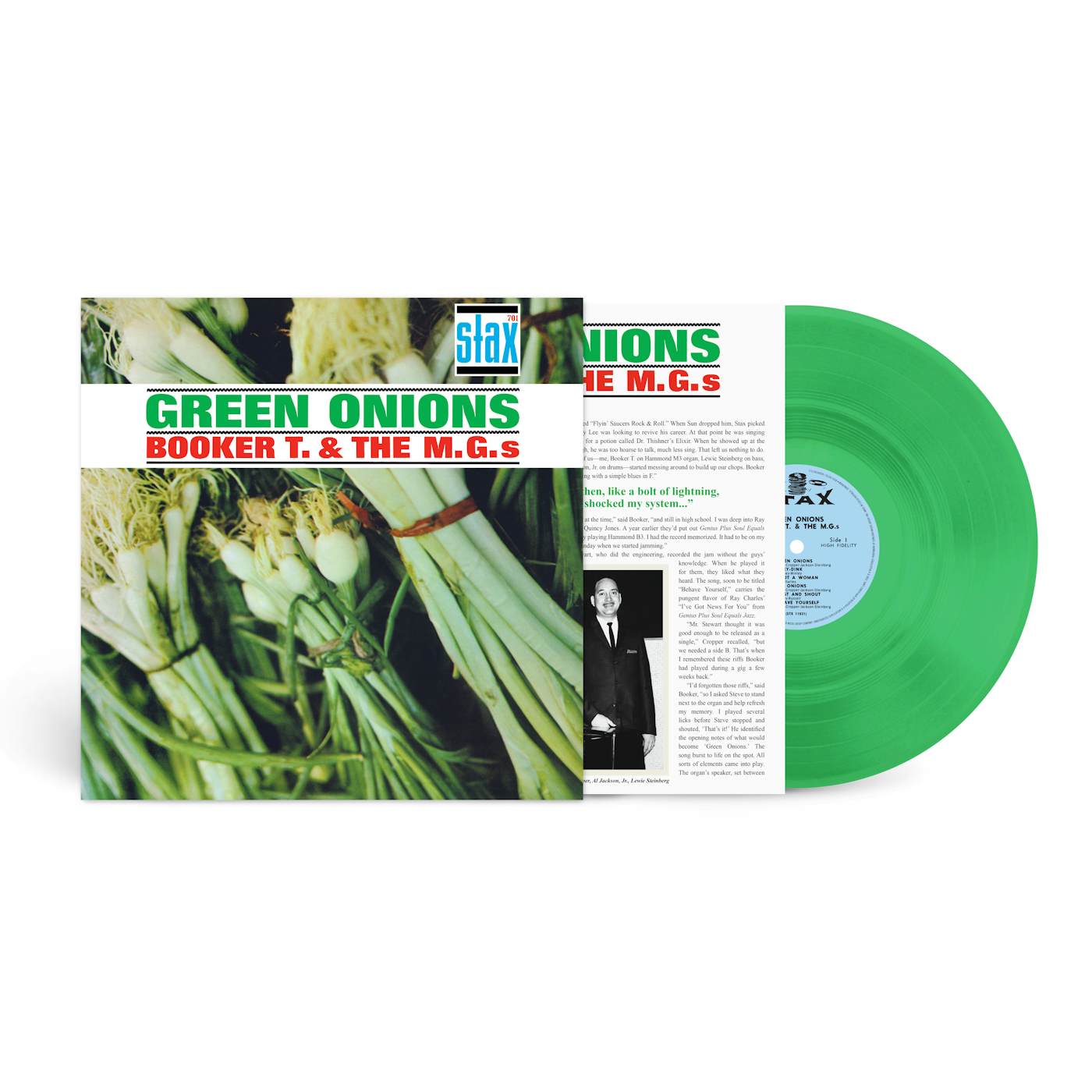 Booker T. & the M.G.'s Green Onions (60th Anniversary) (Green 1LP) (Vinyl)