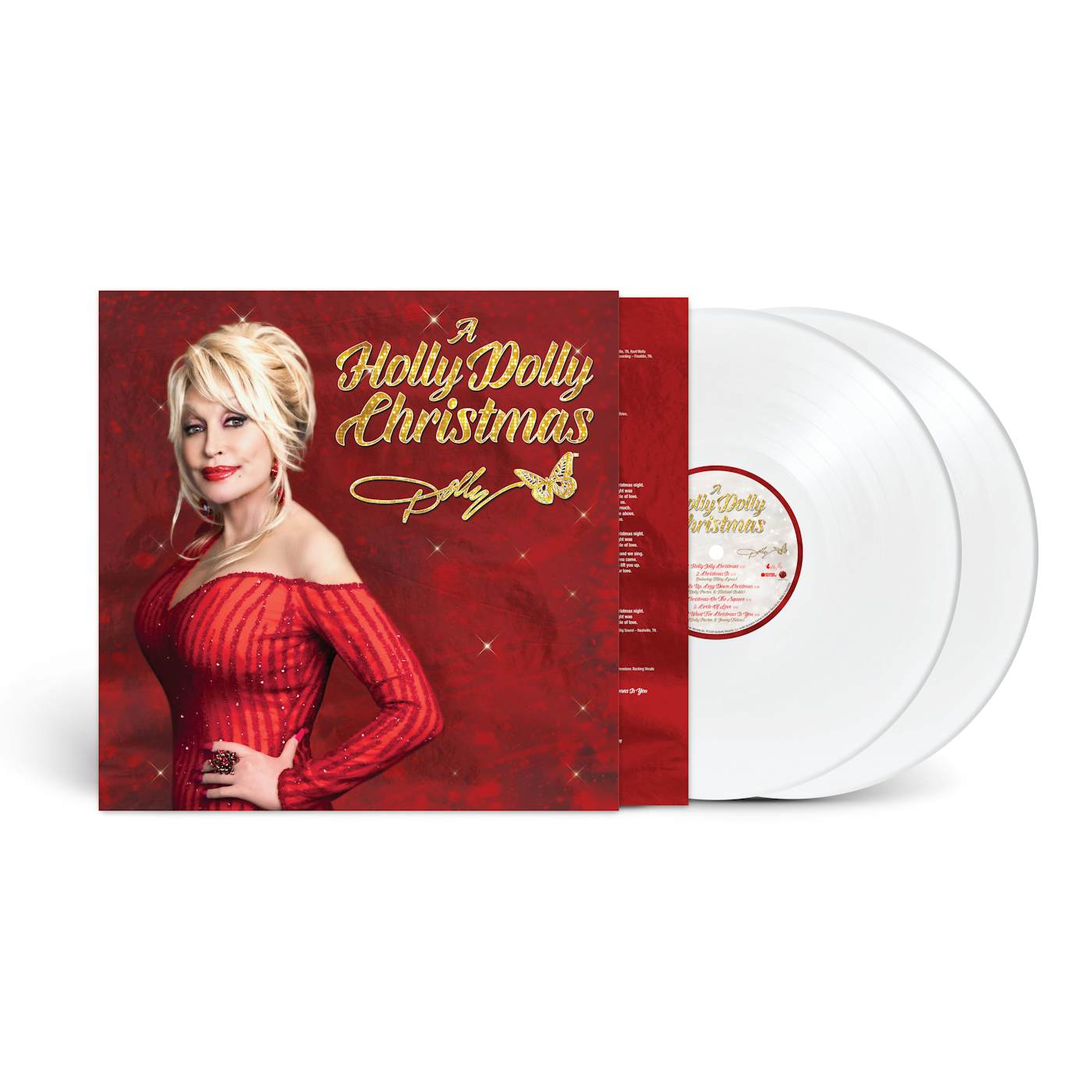 Dolly Parton A Holly Dolly Christmas (2LP White Vinyl)
