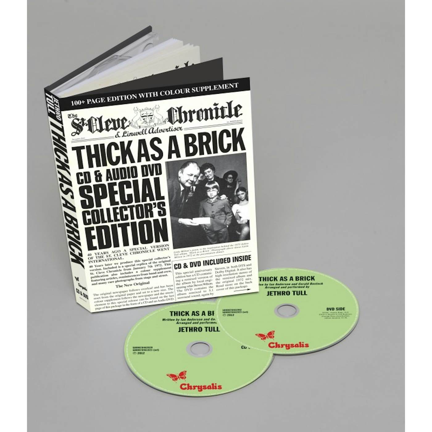 Jethro Tull Thick As A Brick (50th Anniversary Edition) CD/DVD