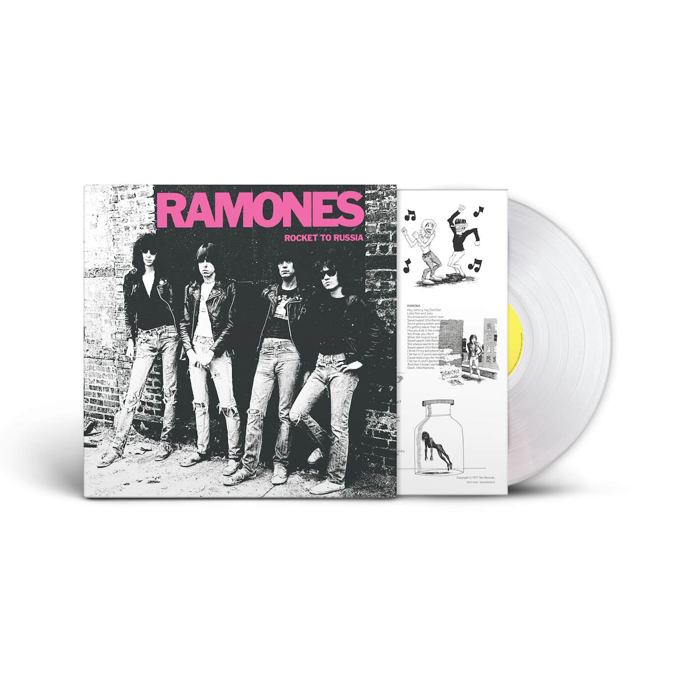 Ramones Rocket To Russia (1LP, Clear Vinyl)