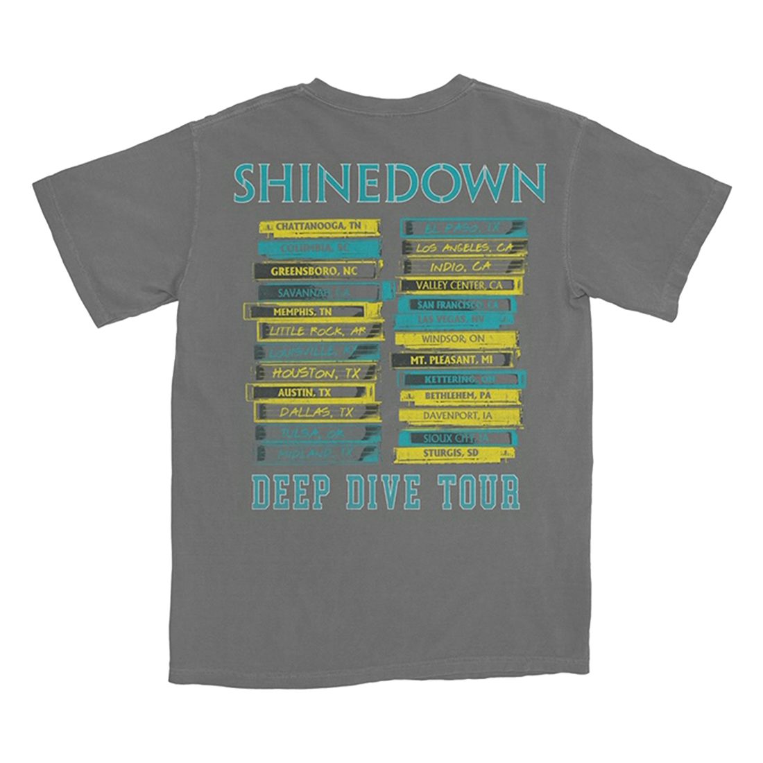 shinedown merch
