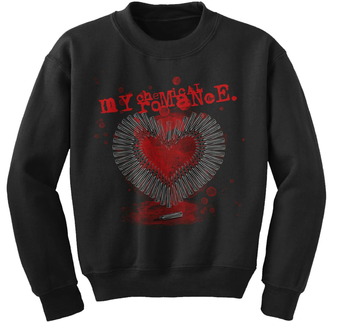 My Chemical Romance Bullets Crew Pullover