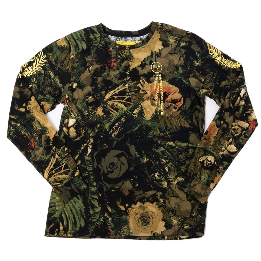 twenty one pilots floral hoodie