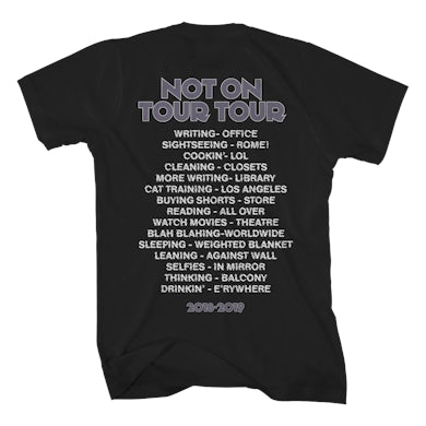 Tegan and Sara Not On Tour 2018 T-Shirt