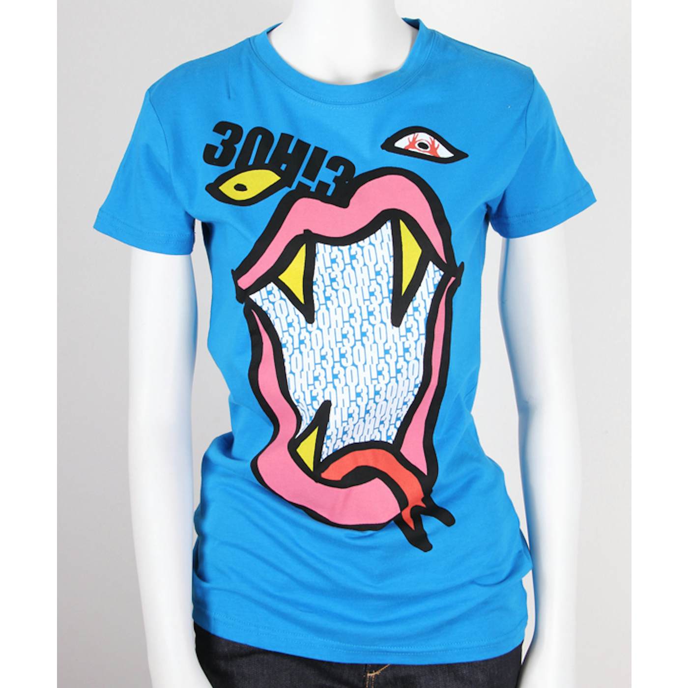 3OH!3 Fang Mouth Juniors T-shirt