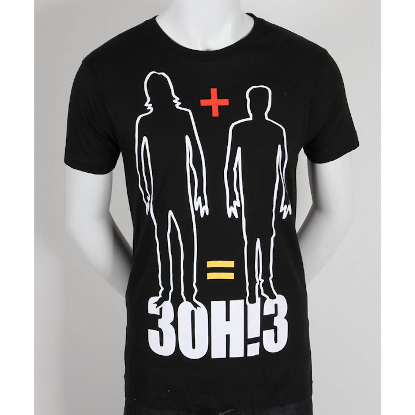 3OH!3 Math Mens Slim Fit T-Shirt