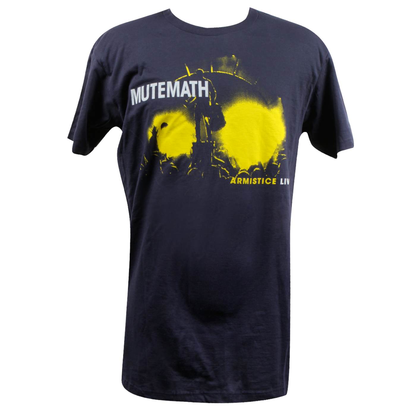 Mutemath Armistice Live Navy T-Shirt