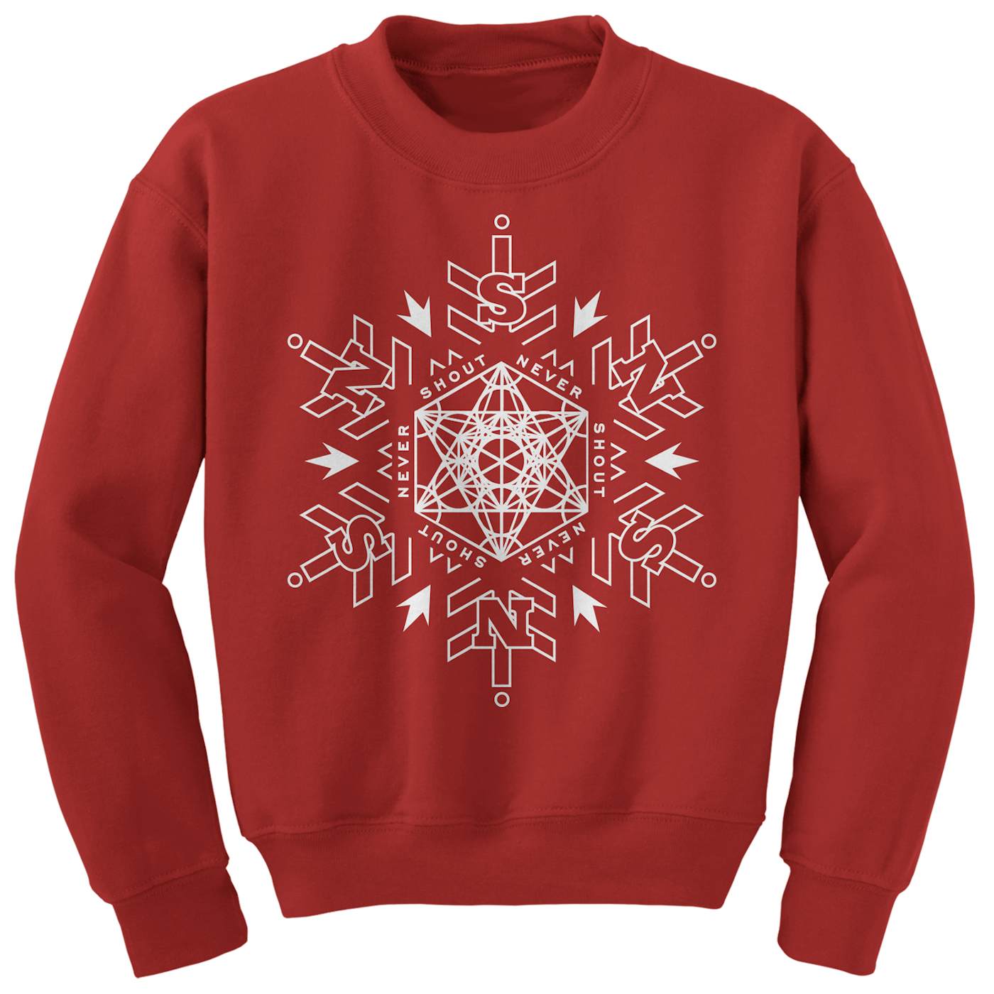 Never Shout Never Sacred Snowflake Sweatshirt
