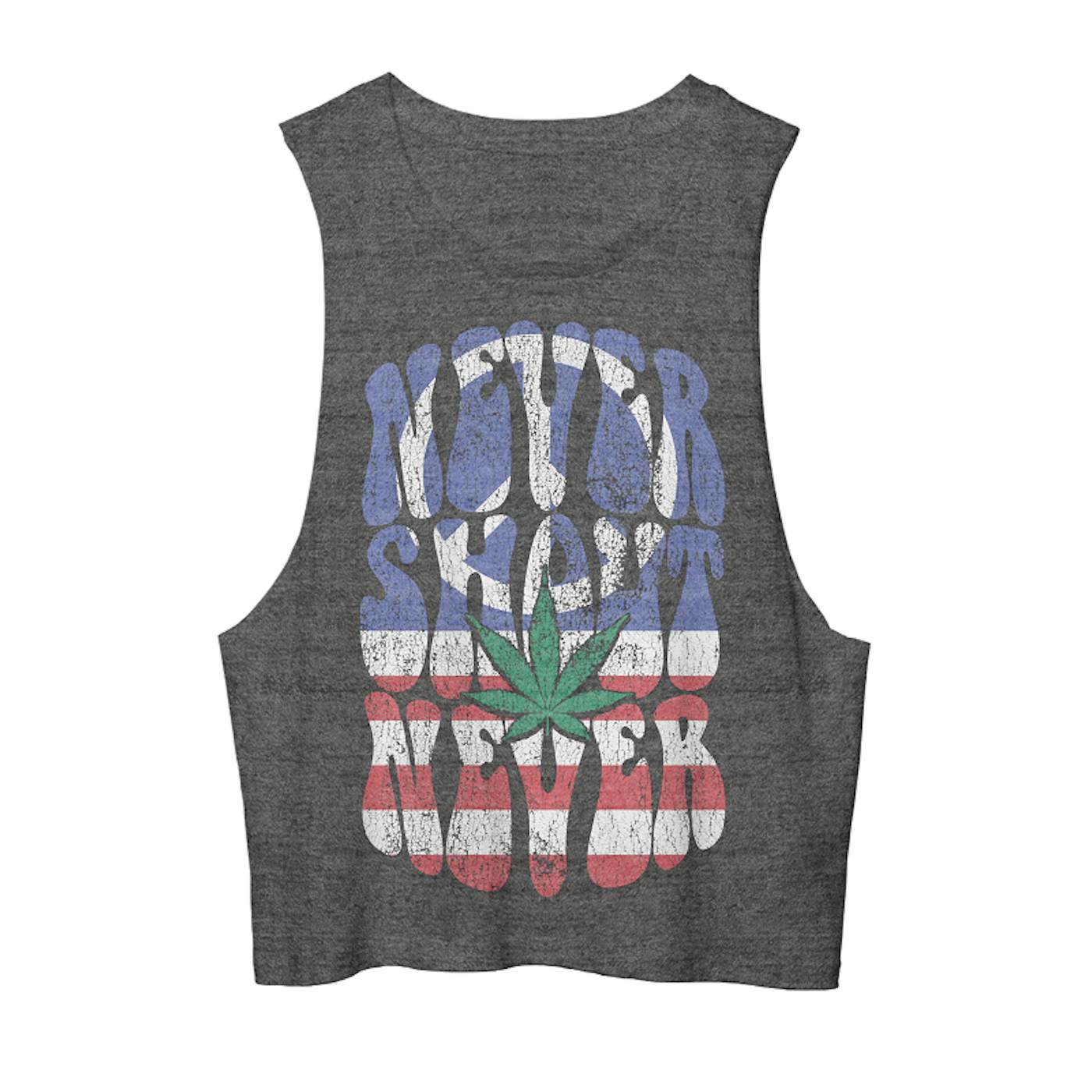 Never Shout Never Peace, Weed Flag Cutoff Tank