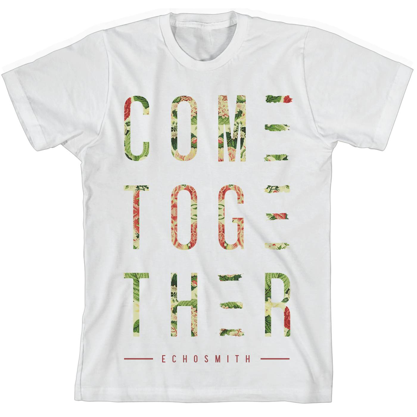 Echosmith Come Together Floral T-Shirt