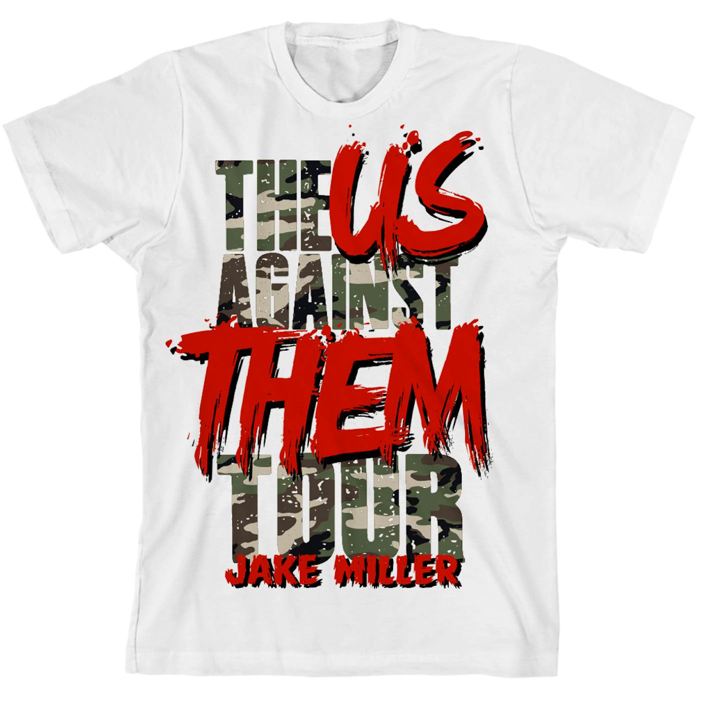 Jake Miller Us Against Them Tour T-Shirt