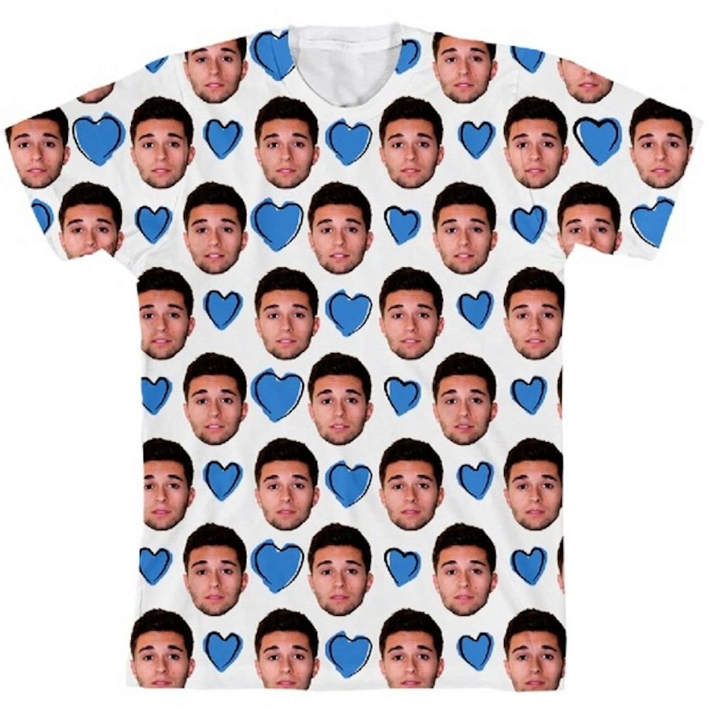 Jake Miller Head Heart T-shirt