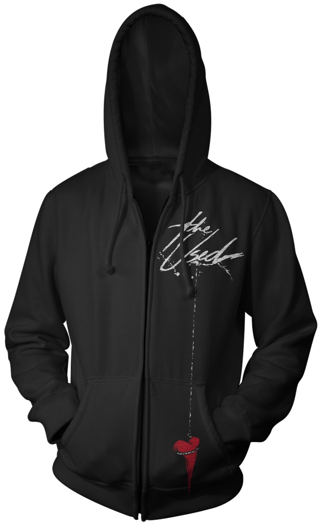 the used band hoodie
