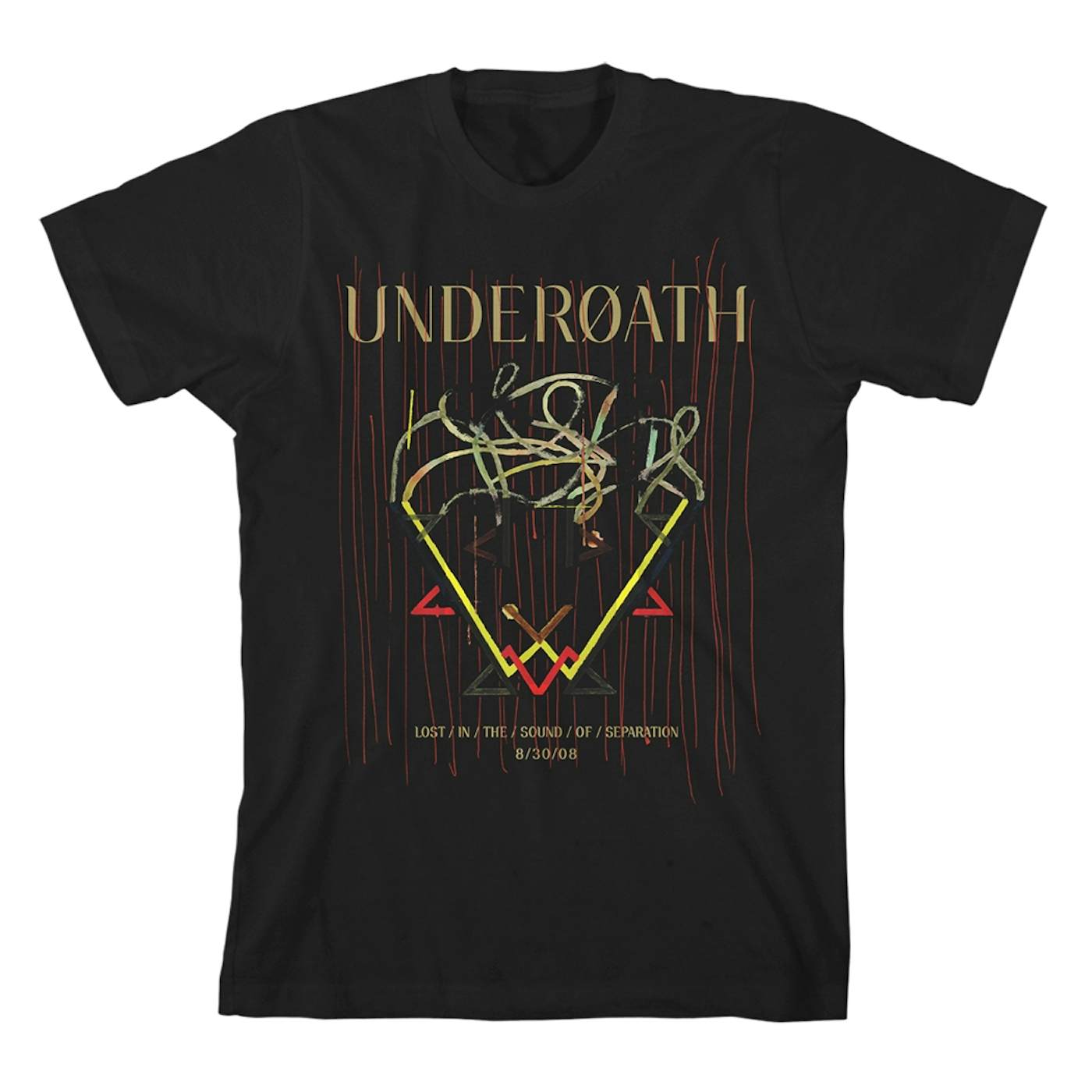 Underoath Lost Face T-Shirt