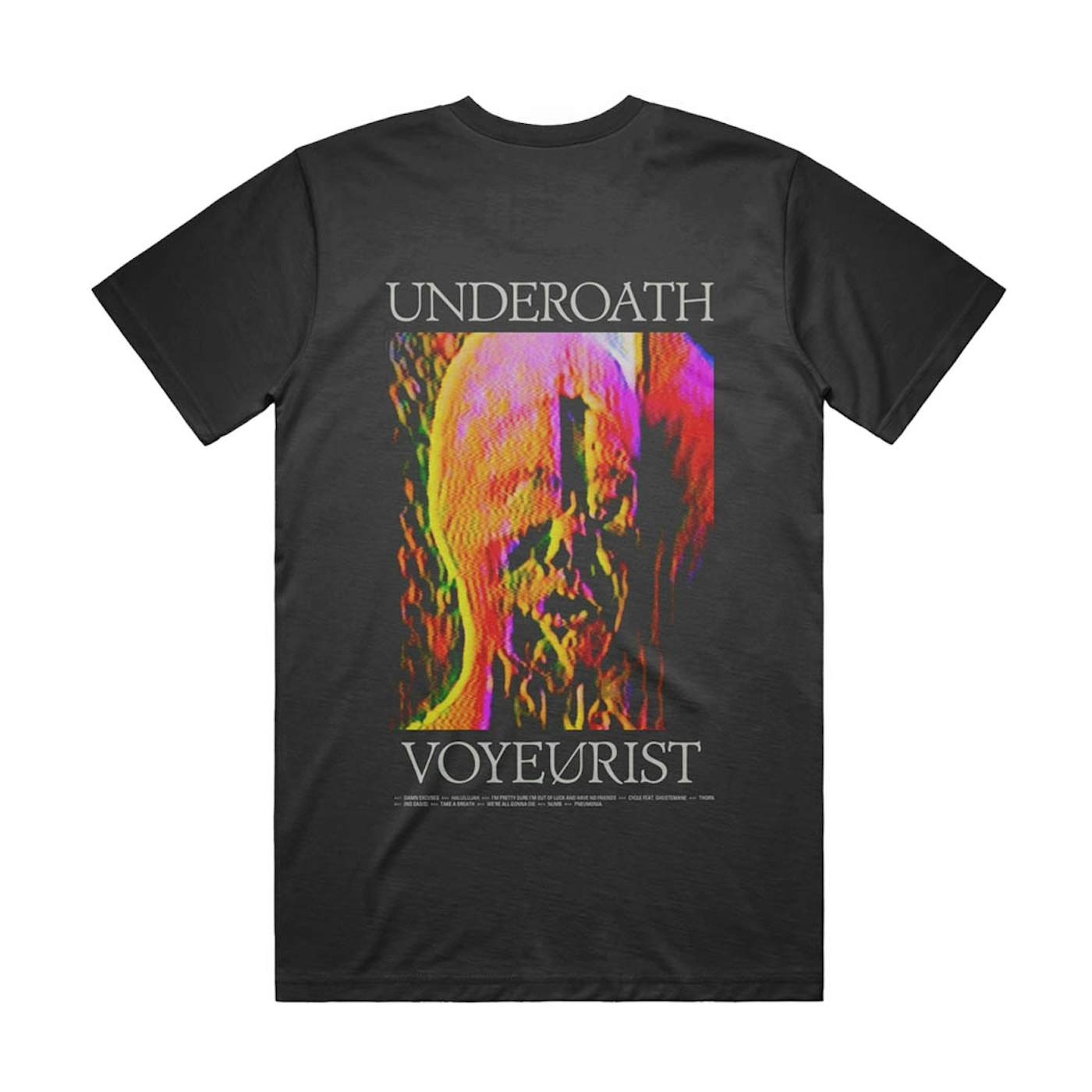 Underoath Voyeurist Melted Face T-Shirt