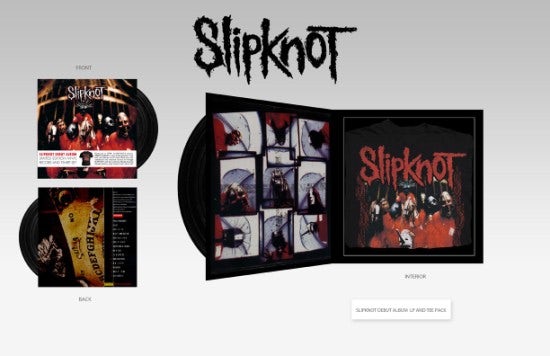 Slipknot (Limited Edition LP+TShirt Combo w/ Exclusive Poster)
