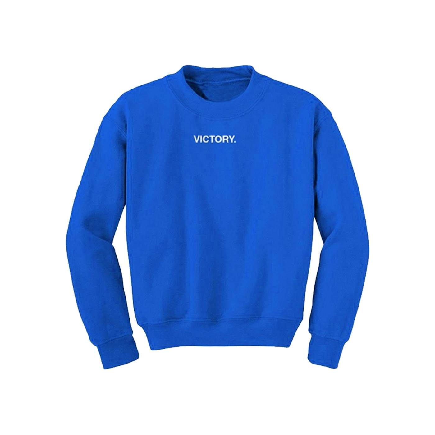 Nipsey Hussle Victory Embroidered Blue Crew Neck