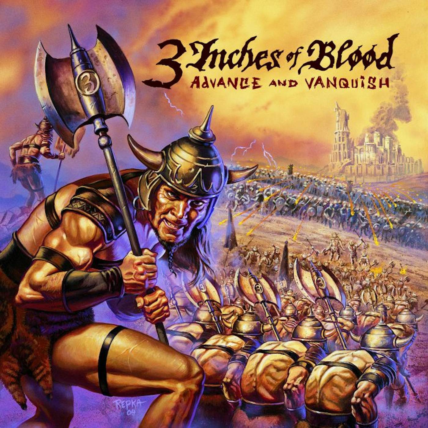 3 Inches Of Blood Advance And Vanquish CD