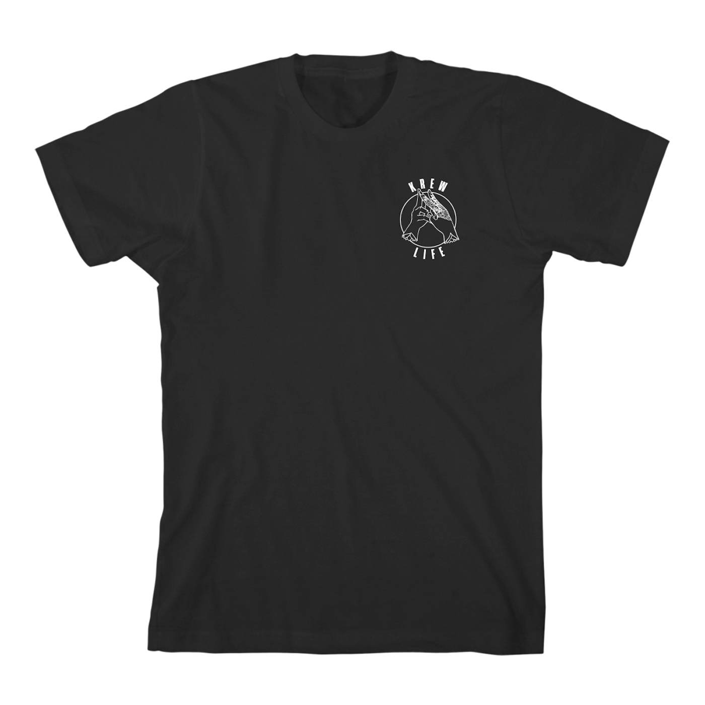 Krewella Peace Krew Black T-Shirt