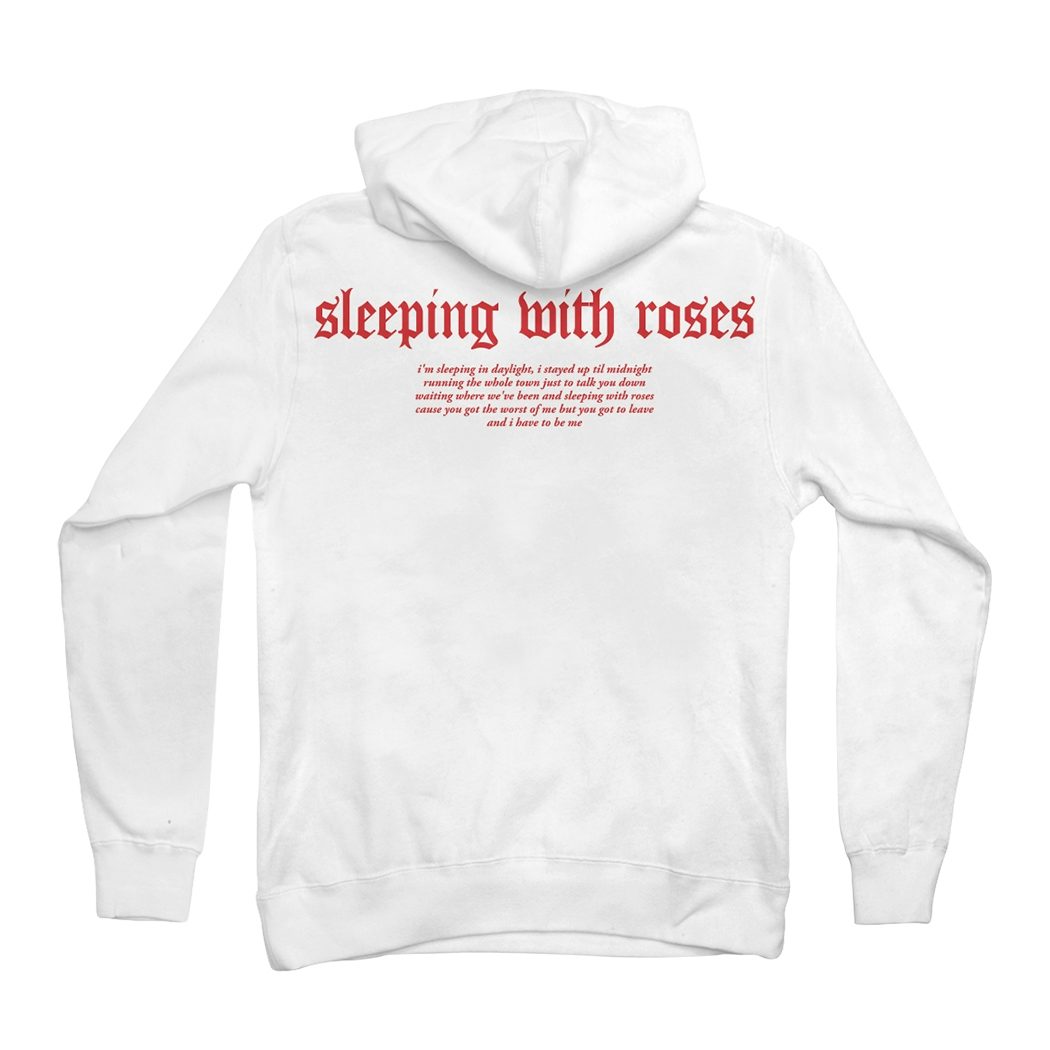 rose logo hoodie