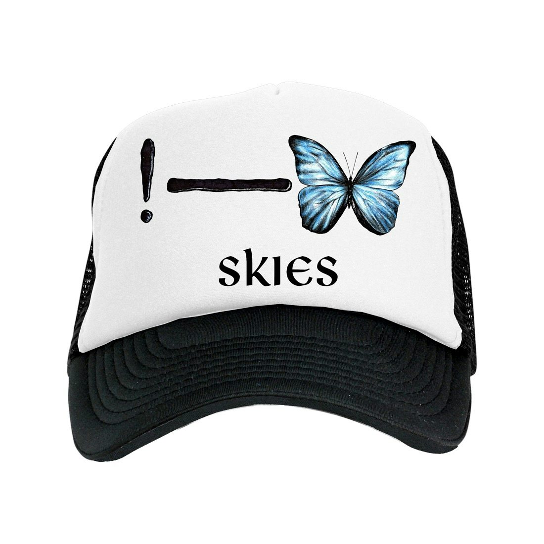 lil skies butterfly ribs hoodie