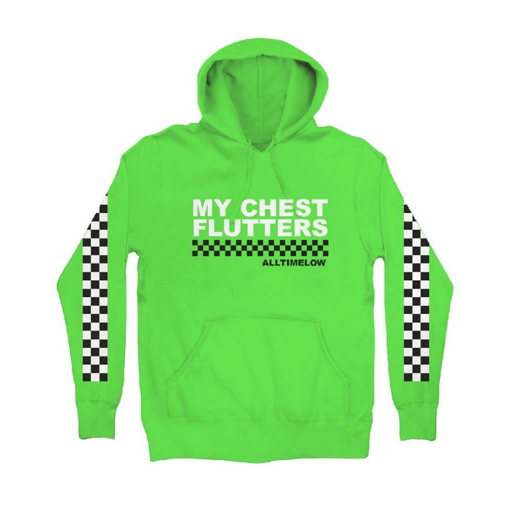 Checkered discount sleeve hoodie