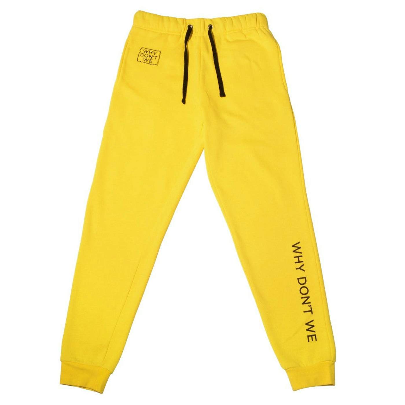 Why Don't We Yellow Joggers