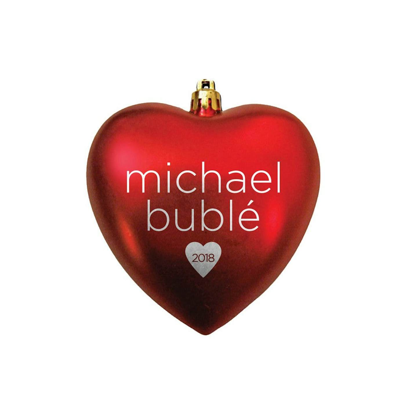 Michael Bublé 2018 Heart Ornament