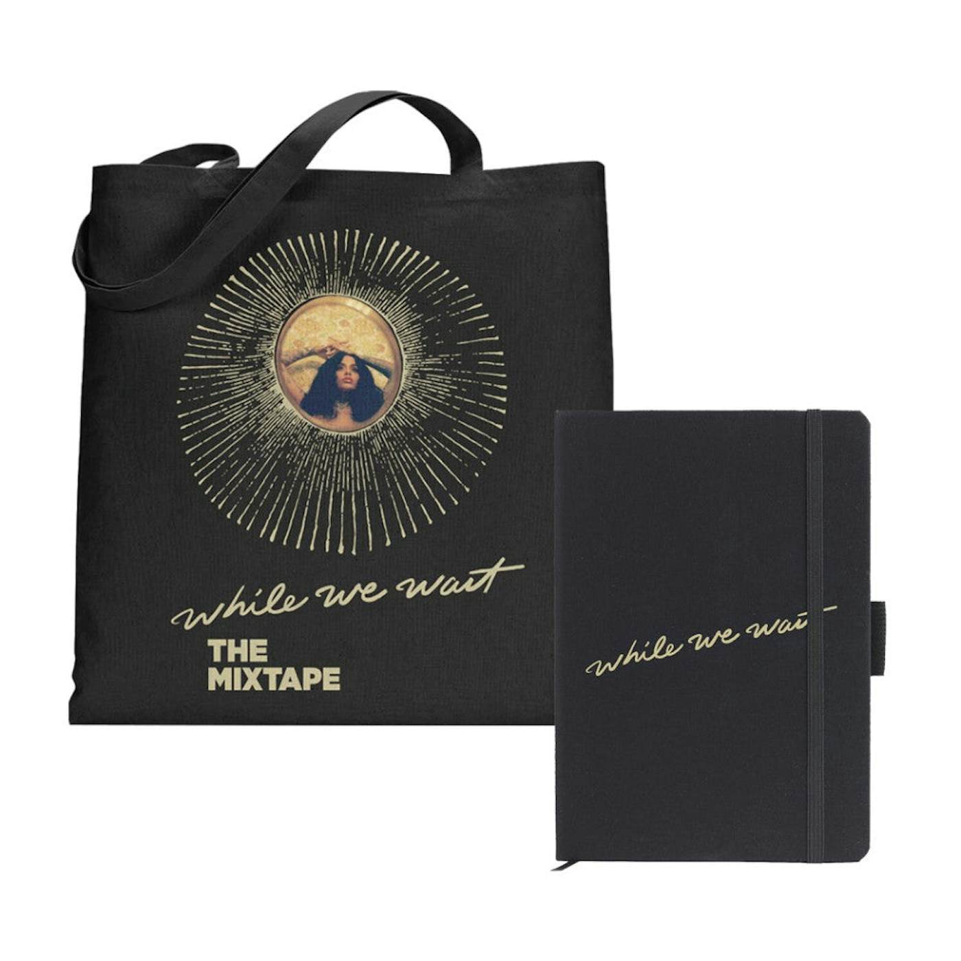 Kehlani Tote Bag + Notebook Bundle