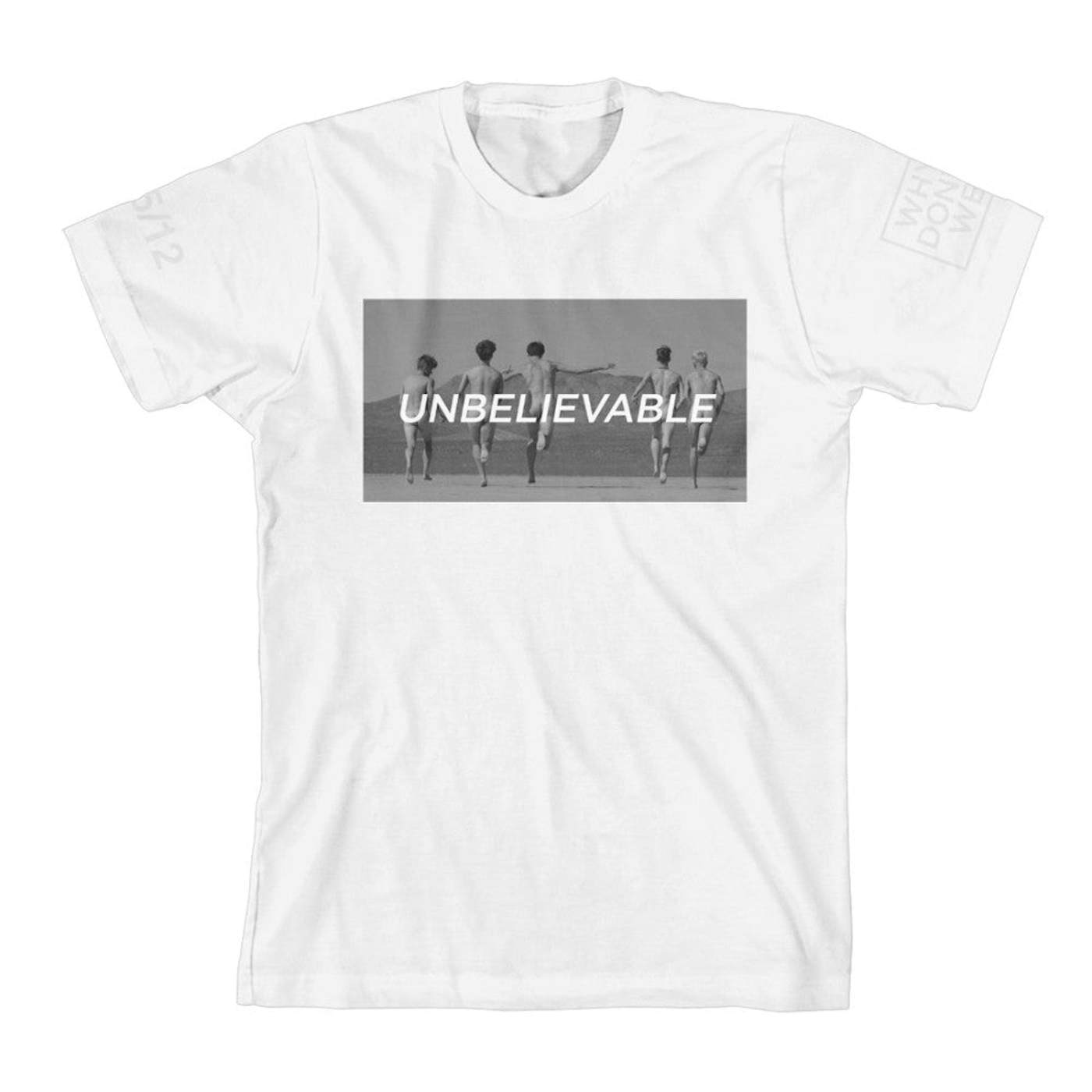 Why Don't We Unbelievable (White) T-Shirt