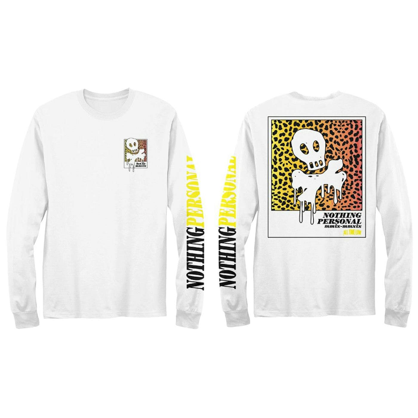 All Time Low Nothing Personal Long Sleeve (White)