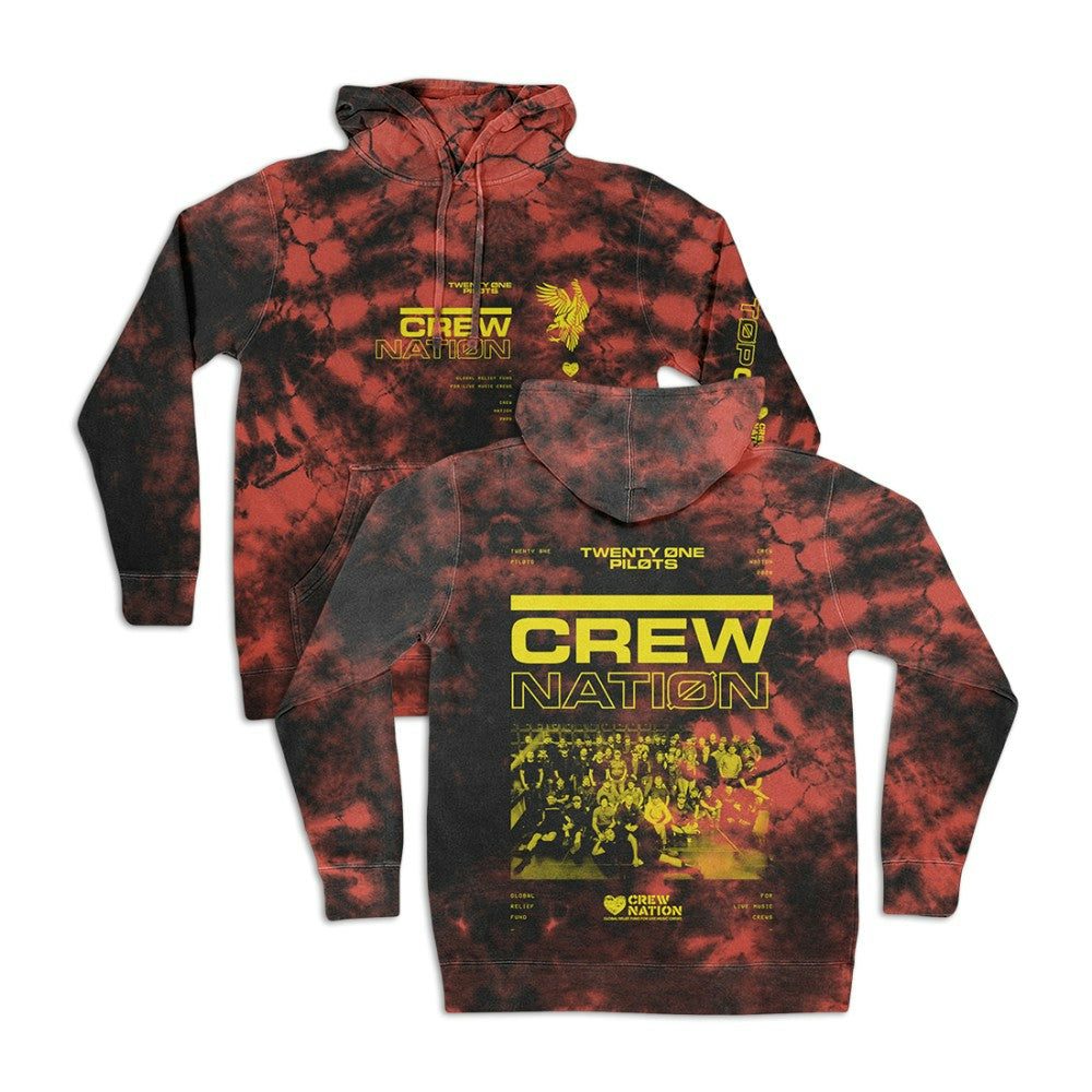 Twenty one pilots 2024 crew nation hoodie