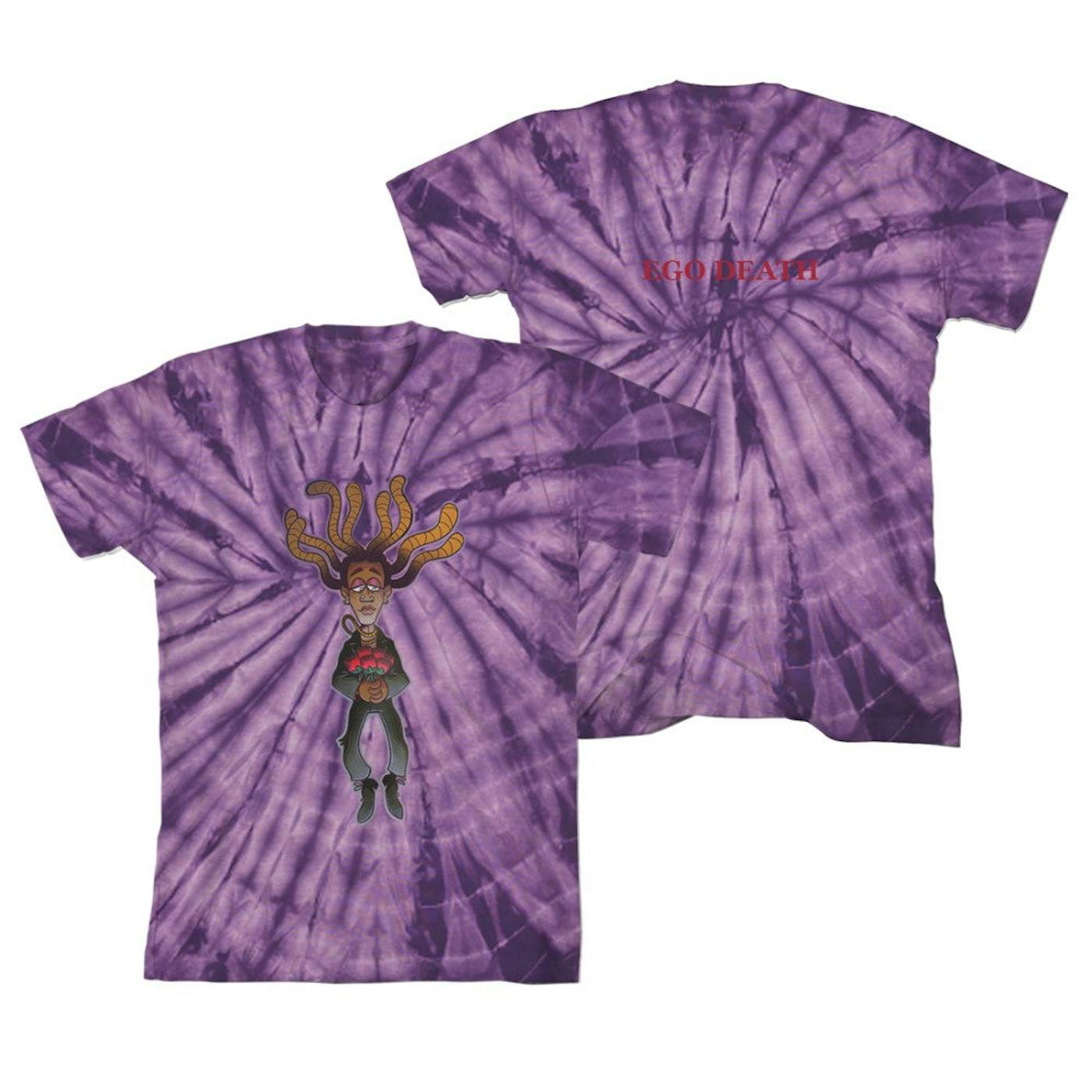 Ty Dolla $ign Ego Death Purple Ty Dye T-shirt