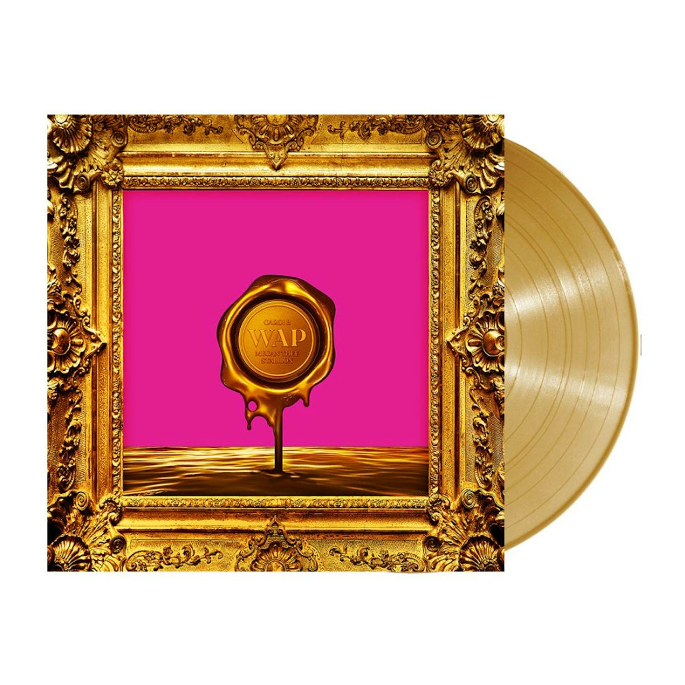 Cardi B WAP (Drip Artwork) Vinyl (Gold)