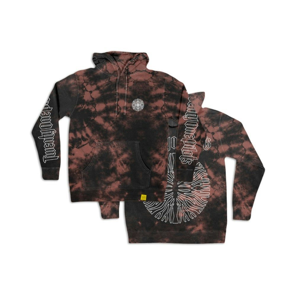 Twenty one pilots tie sales dye hoodie