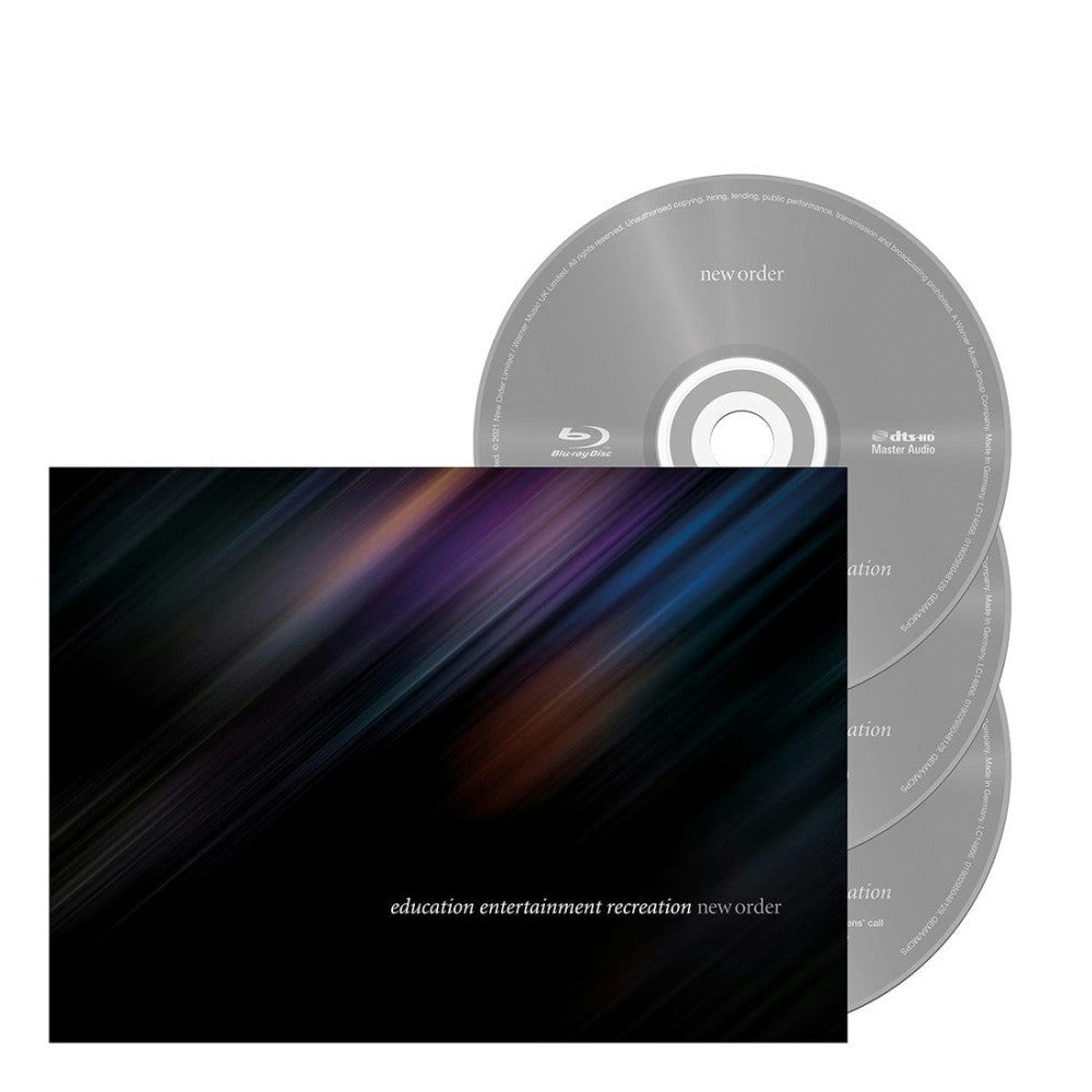 New Order education entertainment recreation (Live At Alexandra Palace)  (2CD/1BluRay)