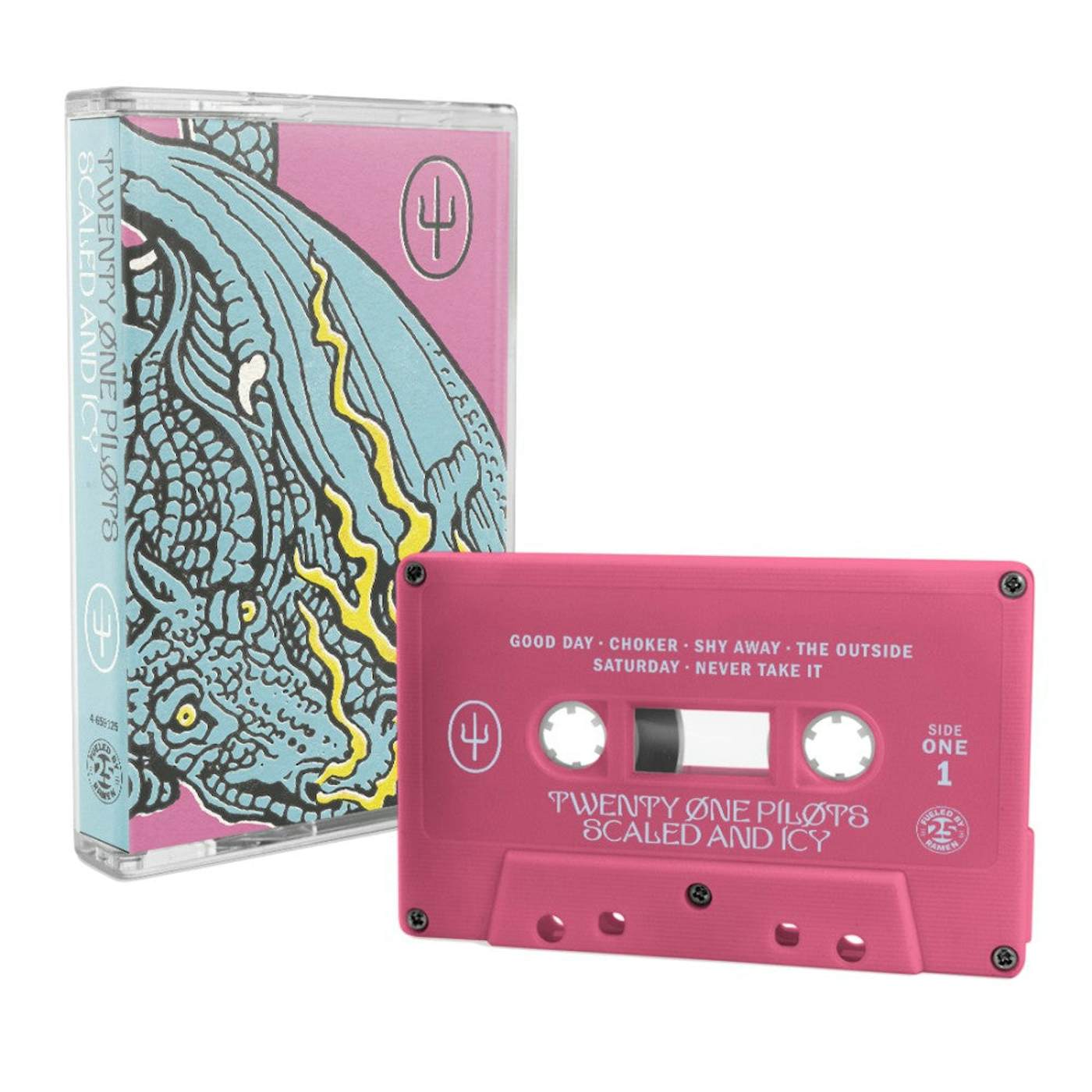 Twenty One Pilots Scaled and Icy (Pink Cassette)