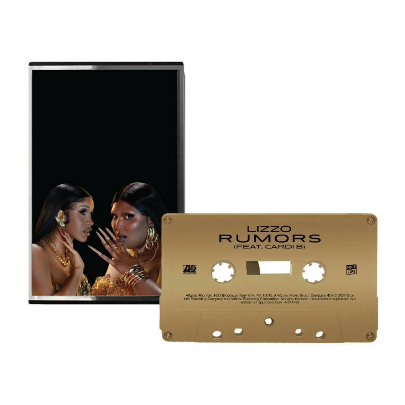 Lizzo Rumors Gold Cassette