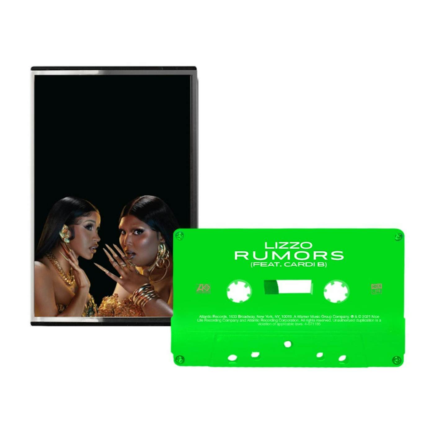 Lizzo Rumors Slime Green Cassette