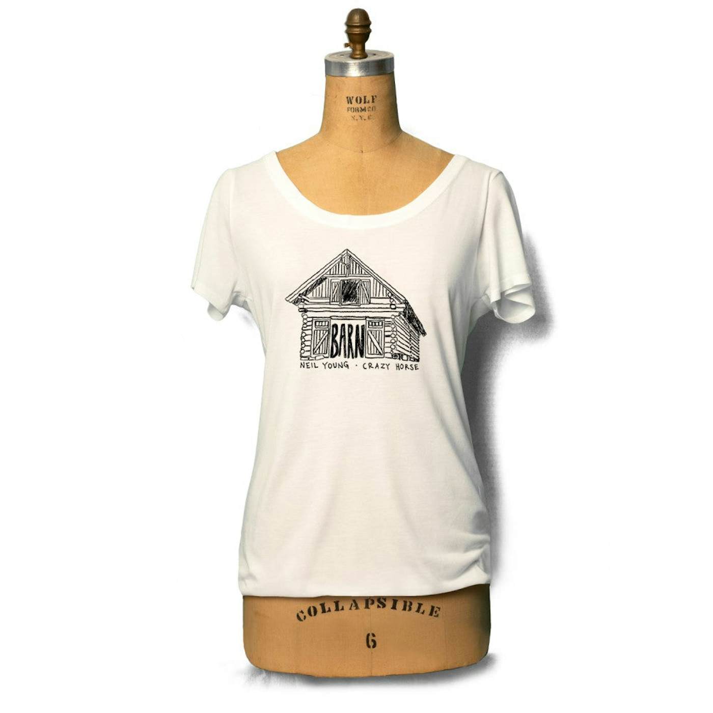 Neil Young Women's Barn Organic T-Shirt