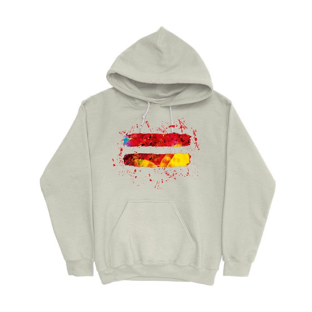 Ed Sheeran Splatter Hoodie Sand