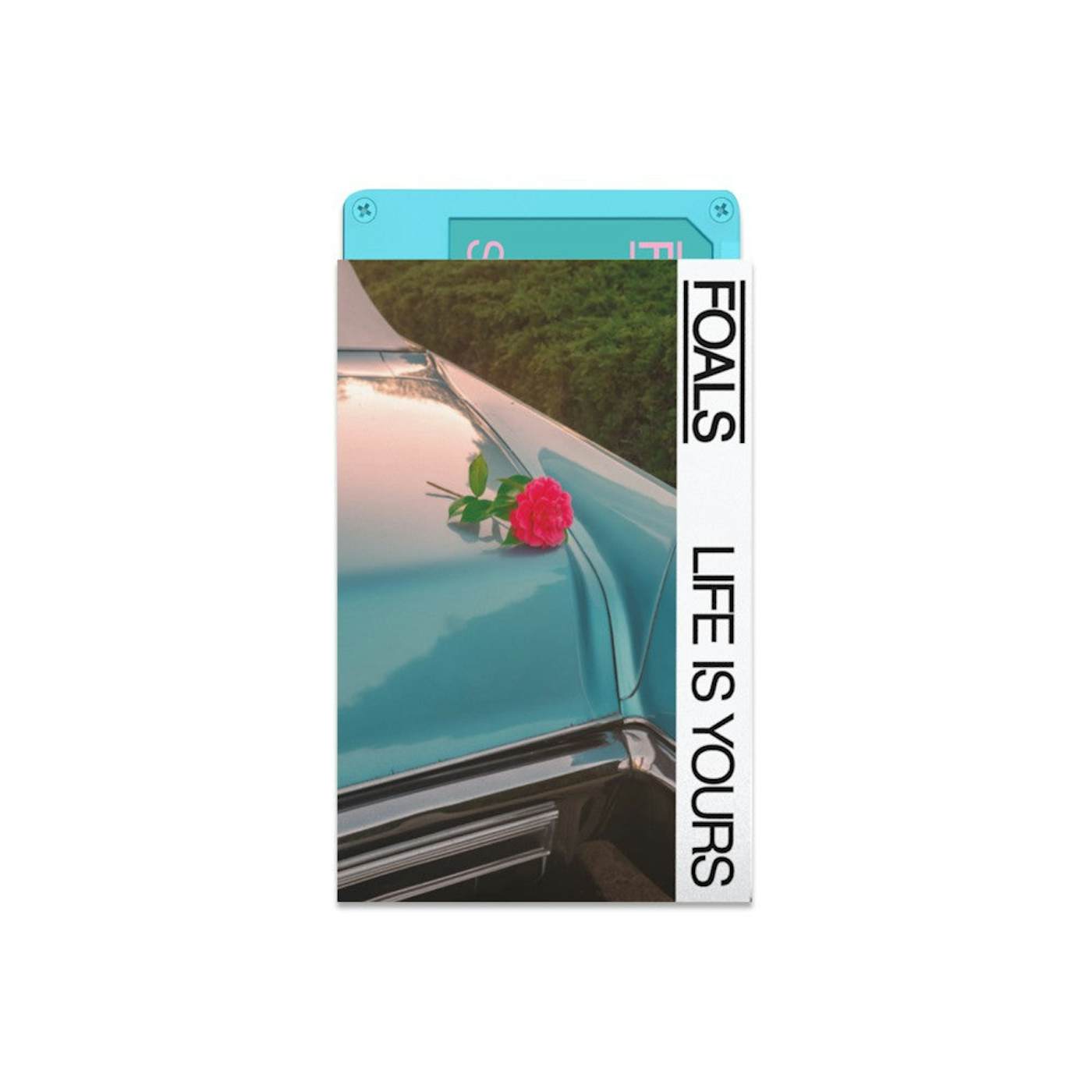 Foals LIFE IS YOURS Turquoise Cassette