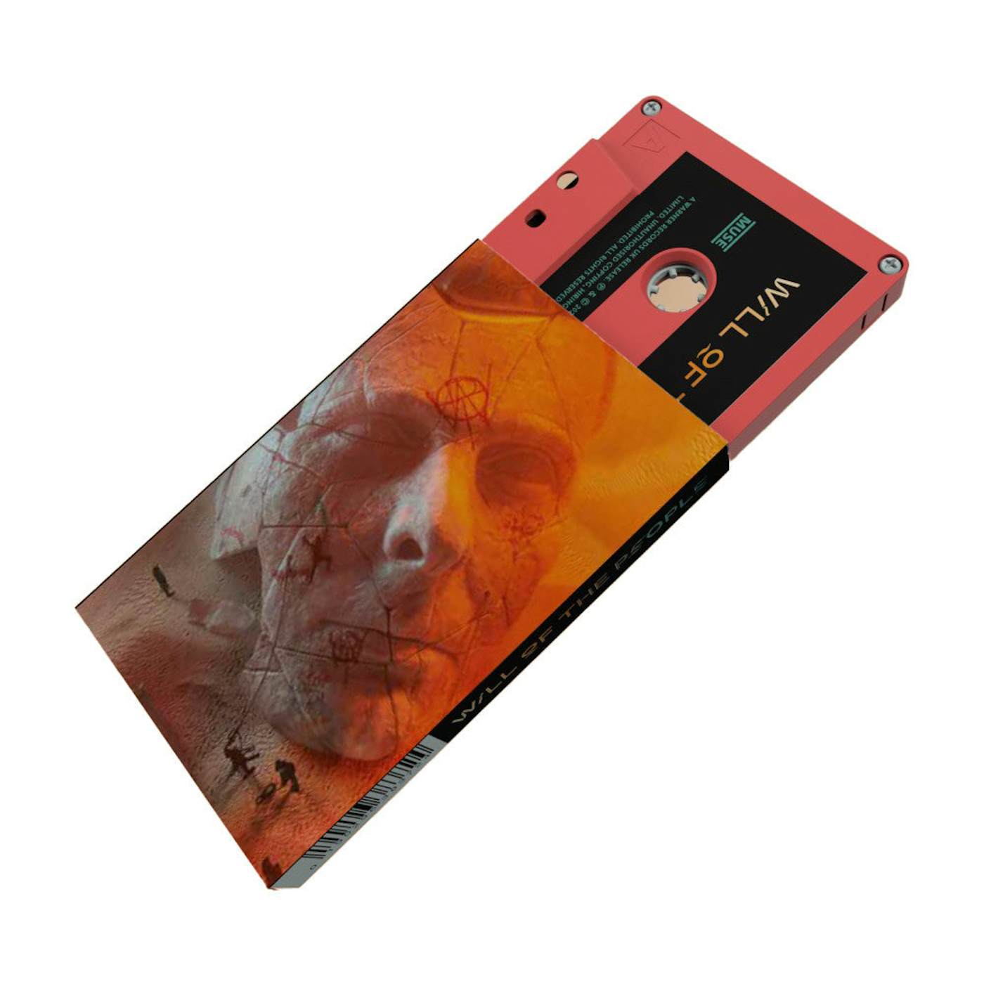Muse Will Of The People Red Cassette