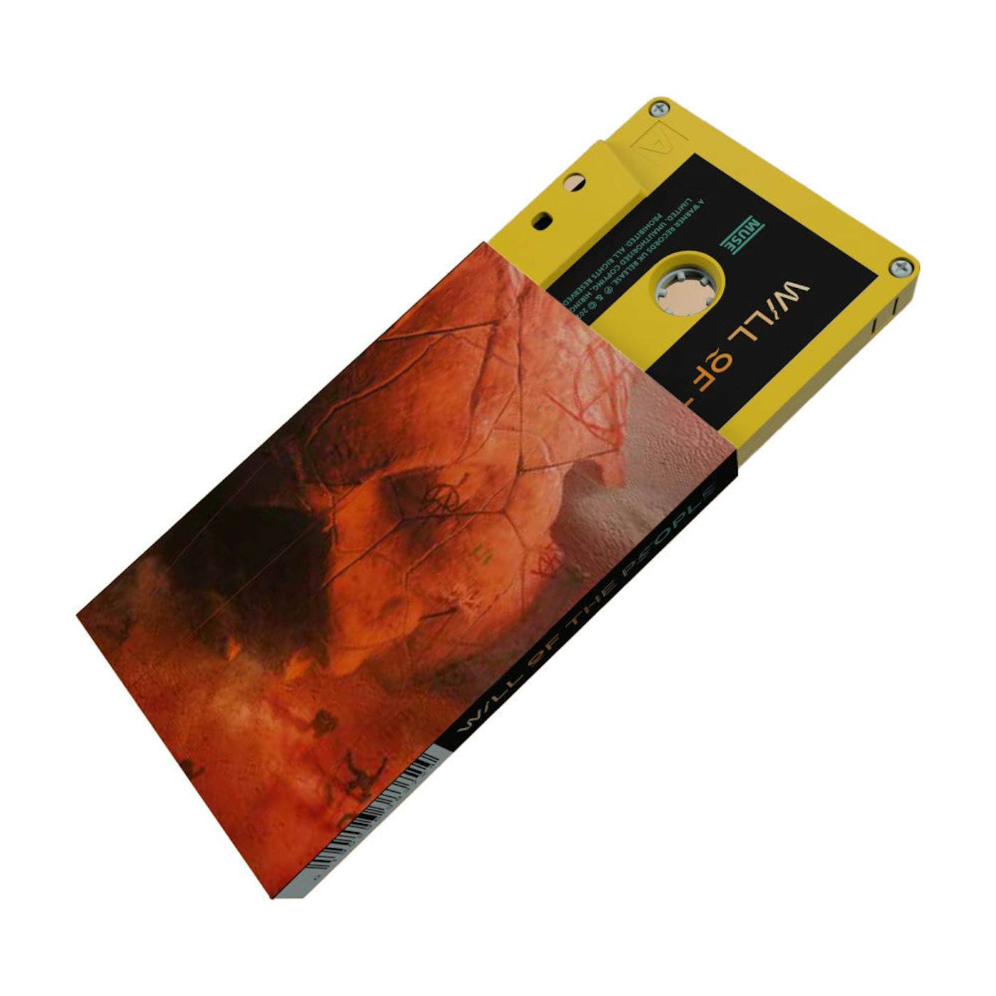 Muse Will Of The People Yellow Cassette