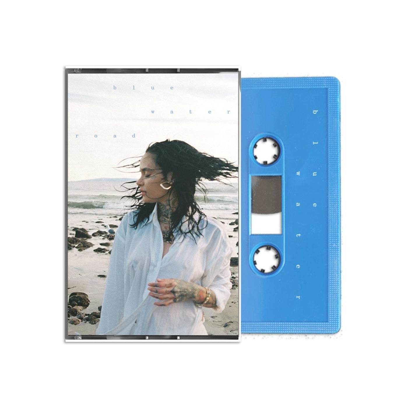 Kehlani blue water road recycled blue cassette