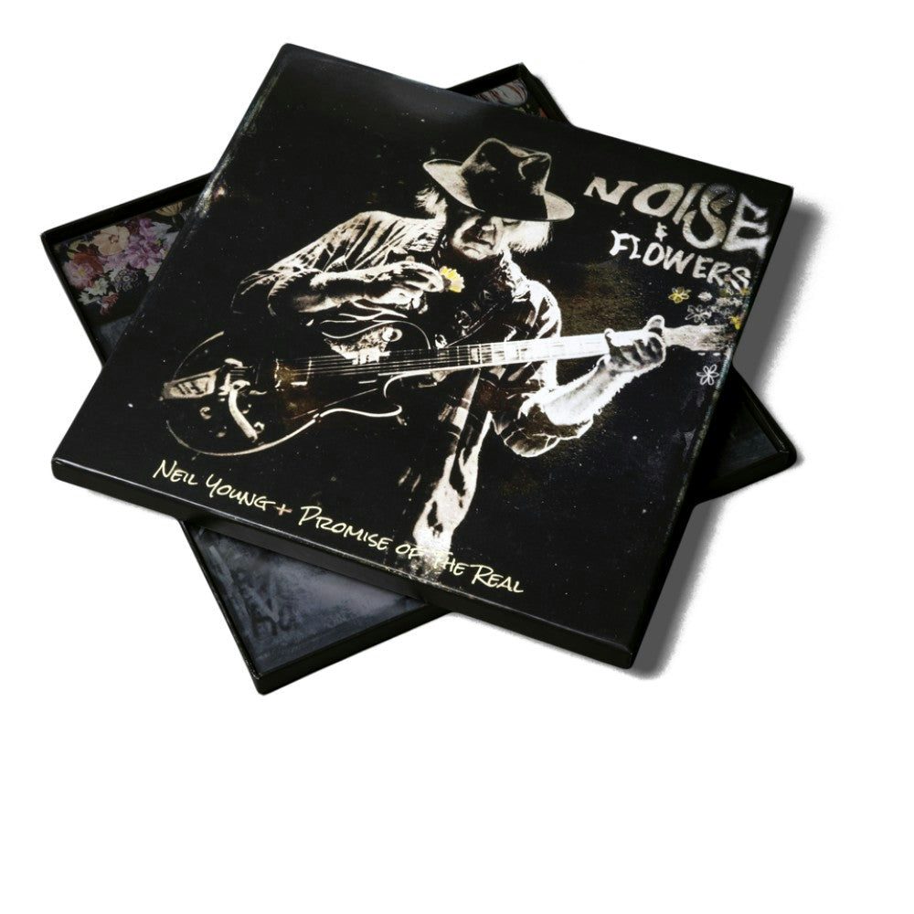 Neil Young Noise & Flowers Deluxe Edition Box Set (LP, CD, Bluray)