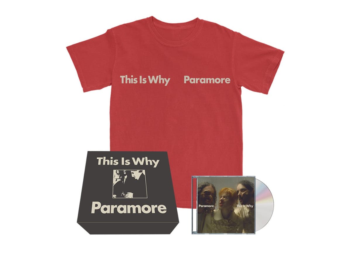 Paramore Paramore 4 Album Cover T-Shirt Black – ALBUM COVER T-SHIRTS