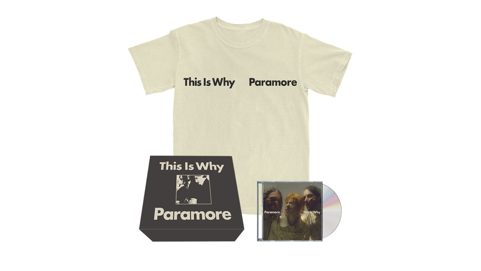 Paramore Printed Graphic Airbrush T-shirt