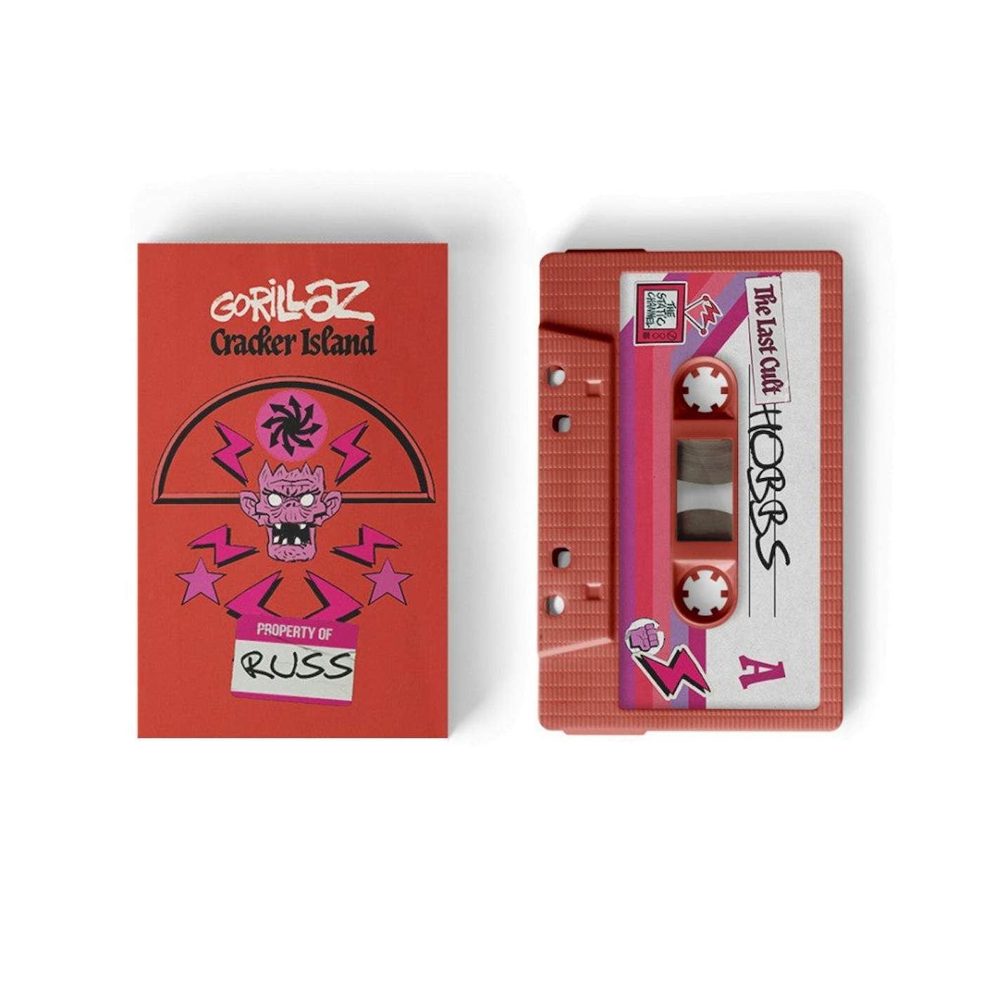Gorillaz Cracker Island Cassette - Russel