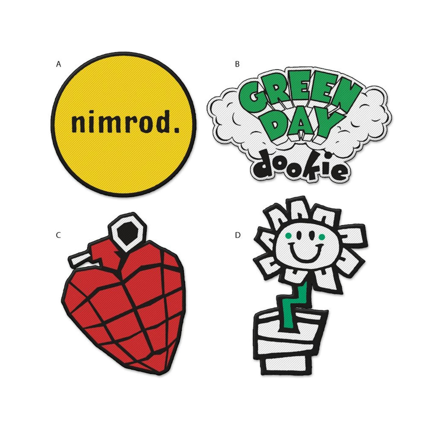 Green Day - Dookie Logo Enamel Pin